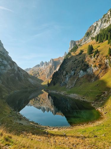 Landschaftsbild Appenzell Fählensee